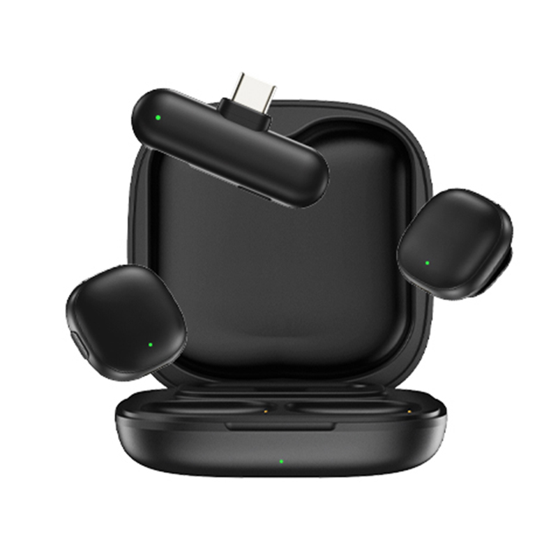 AI ruído-cancelamento de lapela microfone para profissionais