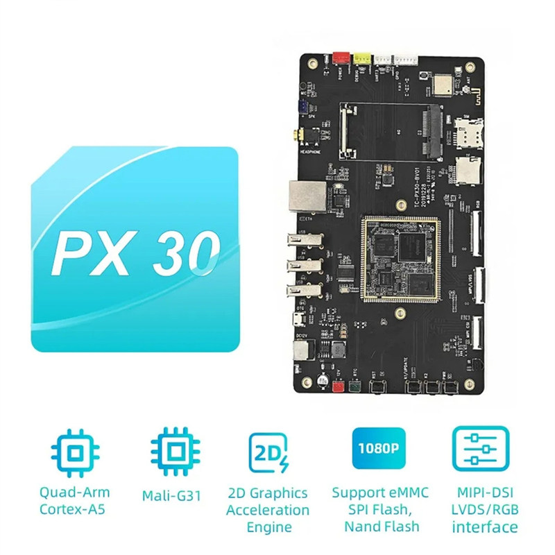 RockChip PX30 quadro de desenvolvimento de 64 bits PX30