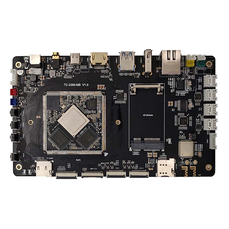 Placa de desenvolvimento Rockchip RK3399 6 núcleos de 64 bits